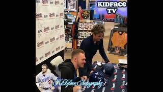 🤑⚾️KiDface Autographz⚾️ presents WORKING WITH DODGERS SENSATION GAVIN LUX AT SPORTS AUTHENTICS 🧢🏟®️