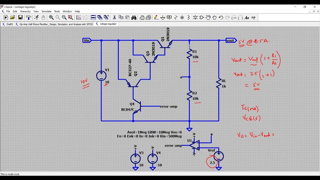 Voltage Regulators SPICE Design Equations Darlington Pair YouTube voltage-regulators-spice-design-equations-darlington-pair-youtube