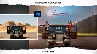 How to Edit Pre Wedding Photo | Pre Wedding Manipulation | Photoshop cc 2022 screenshot 2