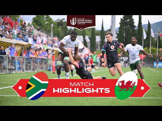 South Africa DELIVER 💪 | South Africa v Wales | Junior World Championships 2026 | Match Highlights