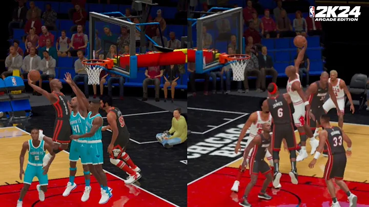 MICHAEL JORDAN Posterized Dunk in Every NBA ALL-TIME TEAMS in NBA2K24 Arcade Edition