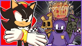 Shadow vs Purple Guy!! in Friday Night Funkin'