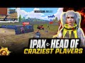 Ipax OP : The Head Of Craziest Players | Energetic 1v4 Madness of Clutches | PUBG MOBILE | BGMI🔱