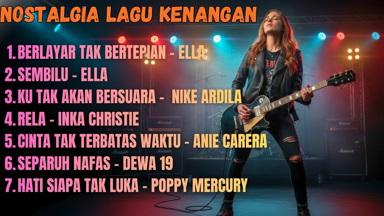 Slow Rock Malaysia Nostalgia Terbaik | Berlayar Tak Bertepian Cover AI – Lagu Lawas 90an Viral