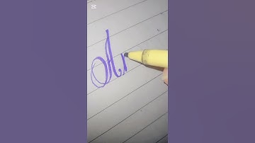 name#amber with cut marker #shorts #writing styles ♥️