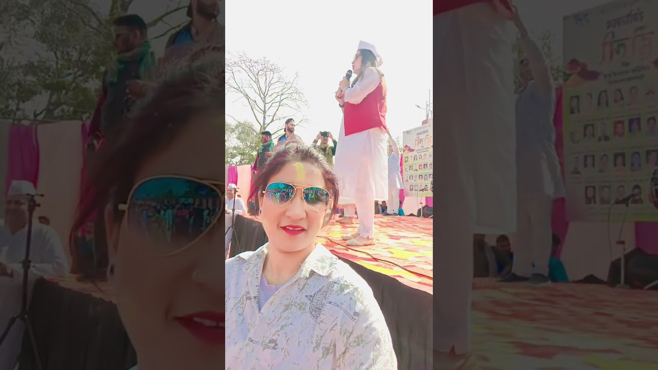 #क्या खूब अच्छा गया माया #उपाध्याय ने गाना #होली के बीच में क्या हुआ