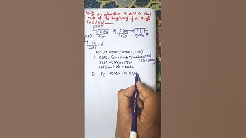 Add a New Node at the beginning of a Single Linked list in Data Structure #short #dsa #education