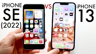 iPhone SE (2022) Vs iPhone 13! (Comparison) (Review)