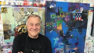 BobBlast 104 "Collage & Painting Demonstration." screenshot 5