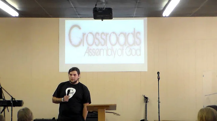 Former Youth Pastor Ryan Cagle speaking