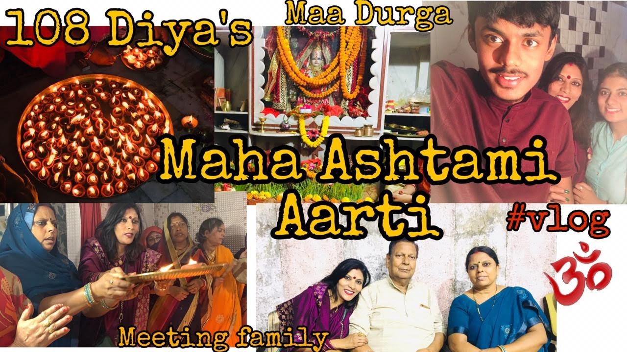 This is how I celebrated Durga Ashtami 2020 😍| Maha Aarti | दुर्गा पूजन अष्टमी विधि