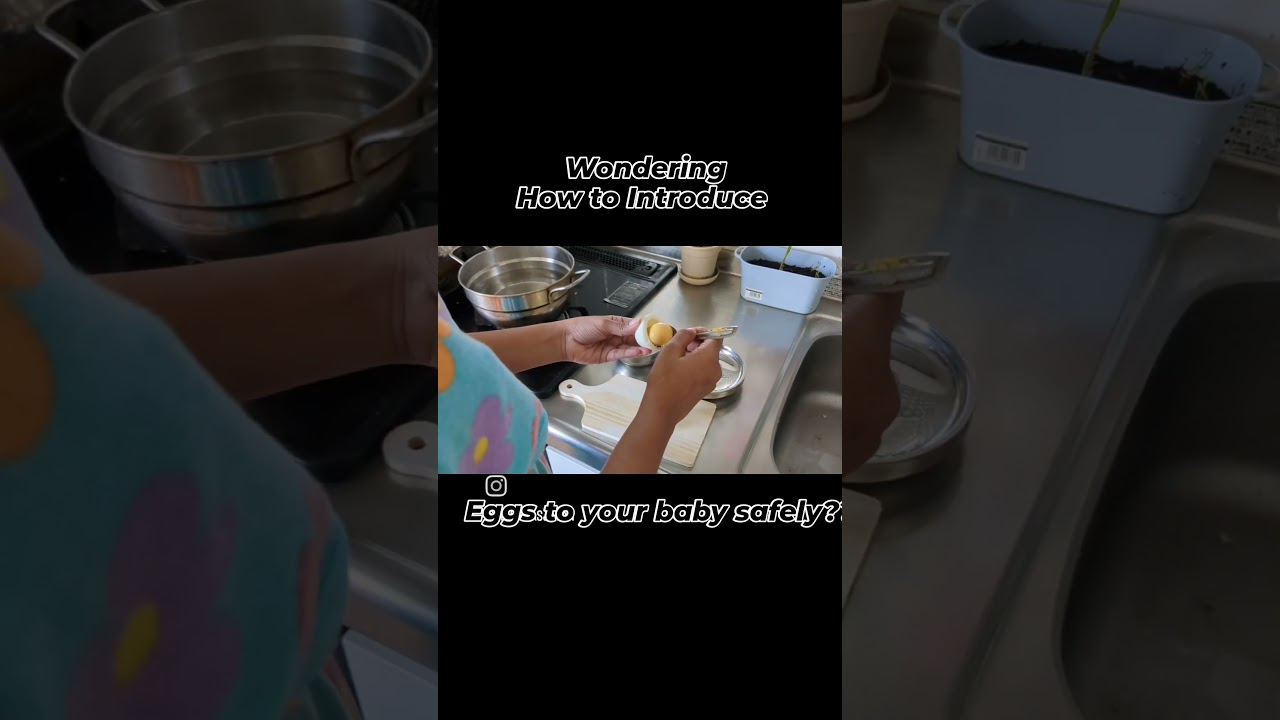 Egg 🥚 for Babies. 6 month Baby food. 