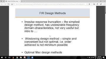 SAITM B.TECH ETCE SEM 6 DIGITAL SIGNAL PROCESSING UNIT 4 LECTURE 11