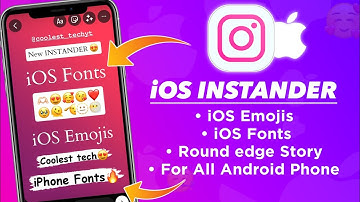 New INSTANDER 😍 iOS Fonts iOS Emojis| iPhone Fonts on Instagram Story 2023| INSTANDER Tutorial
