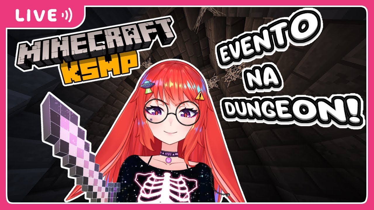 [Live Bônus Minecraft KSMP] - Evento de Dungeon!! - YouTube