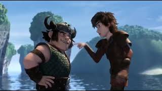 Hiccup punches Snotlout
