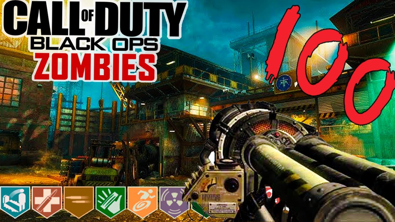 (VERT) BLACK OPS 1 ZOMBIES "ASCENSION" Round 100