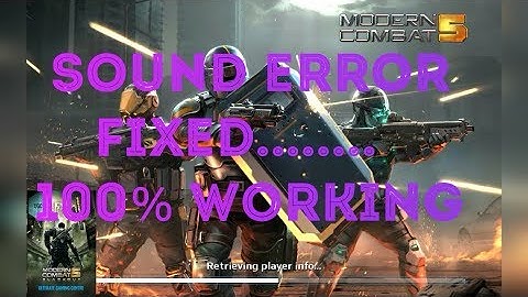 Mc5 Sound Problem fixed,100% working guaranted method....👌🔰🔰🔰