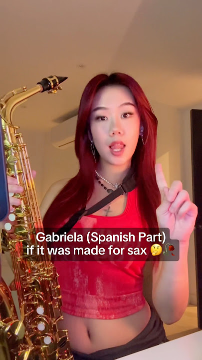 Gabriela (Daniela’s part) on the sax? 💃🎷 #katseye#gabriela#saxophone#musician#katseyeedit