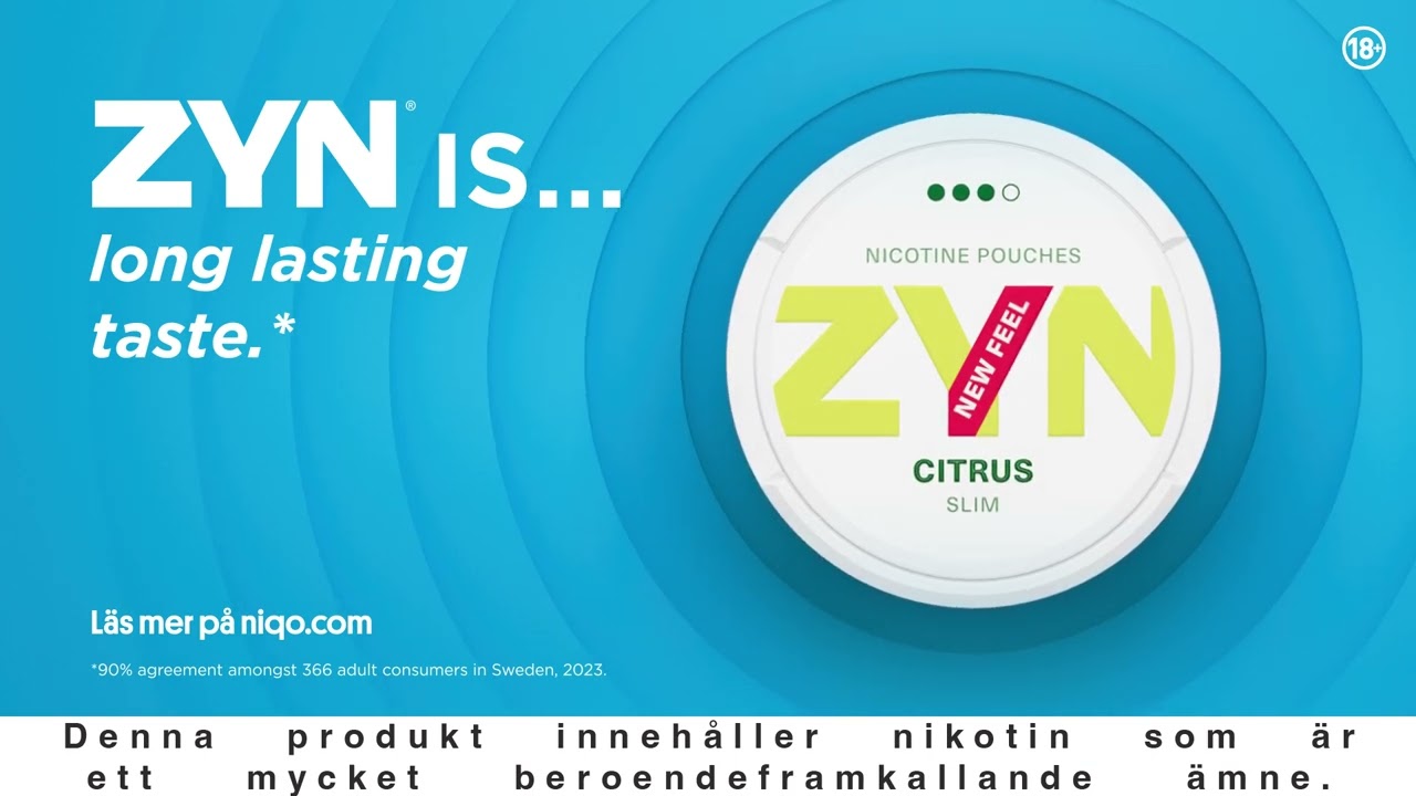 ZYN Citrus is LongLasting