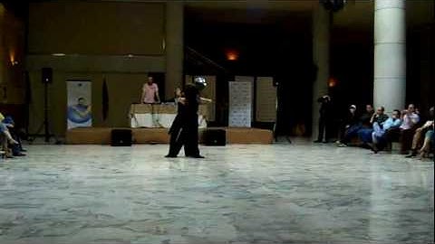 André Negao & Vanessa en el congreso de zouk de Galicia 2008