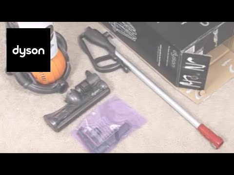 How to set up and use your Dyson DC25 upright vacuum