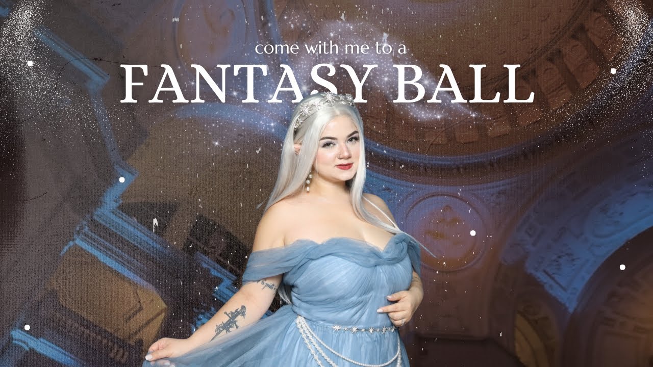 come with me to a FANTASY BALL 📖✨