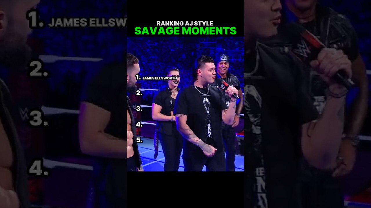 Ranking Aj Style Savage Moments