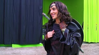 Wonder Woman 'Batman v Superman' Behind The Scenes [+Subtitles]