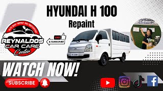#carbodyrepair #carrestoration HYUNDAI H100 REPAINT PART 1.