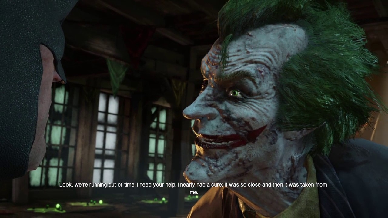 Batman Arkham City Joker kills the Bat - YouTube