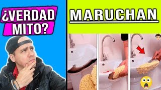 reparando cosas con maruchan, ramen y fideos //  Pongamoslo a prueba