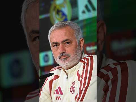 Mourinho responde a Fermín y habla sobre los árbitros #shorts