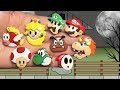 SUPER MARIO BROS VS HAUNTED HOUSE [CASA EMBRUJADA]! Stop Motion Polymer Clay Tutorial