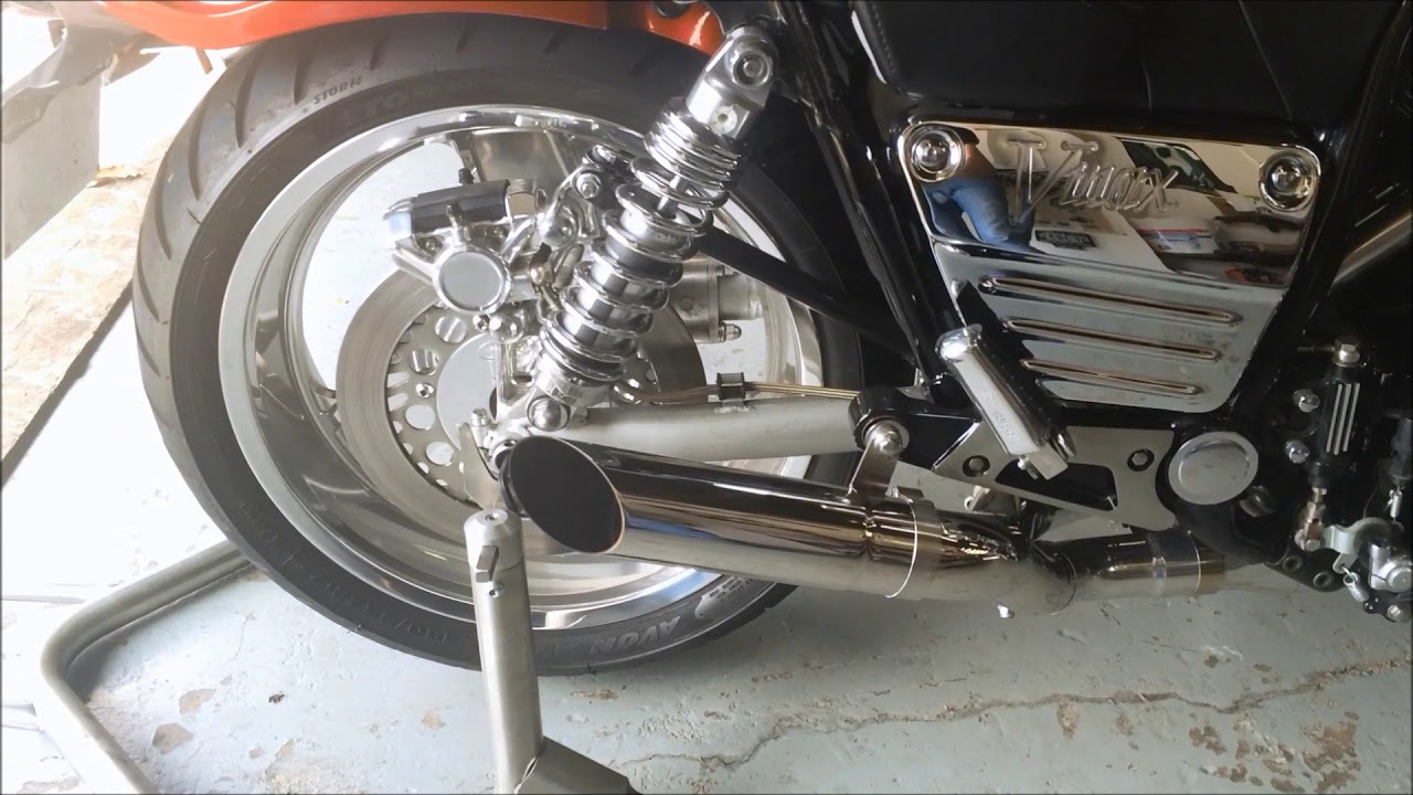 Maxflow Dragstar 41 Slash Full Exhaust System 19852007 Yamaha Vmax