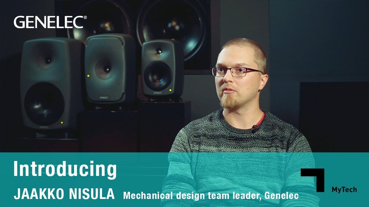 Jaakko Nisula works as the Mechanical Team Leader at Genelec. active posture