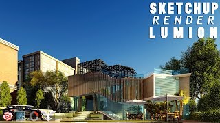 Lumion 6 Rendering Tutorial #43 -Modern Building Lumion 6 Rendering Tutorial #43 -Modern Building