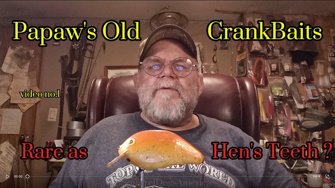 Papaw's Old CrankBaits (Rare & HandMade) Tracking Down the History #crankbait #bassfishing#fishing