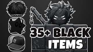 картинка: ПОЛУЧИТЕ БОЛЕЕ 35 БЕСПЛАТНЫХ ЧЕРНЫХ ПРЕДМЕТОВ В ROBLOX 🖤 СОБЫТИЕ UGC ROBLOX 2025 ⚫