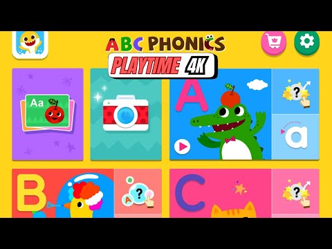 Pinkfong ABC Phonics A Z Gameplay Alphabet Learning 4K 