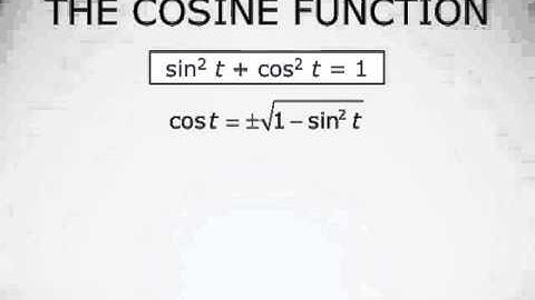Trigonometric Limits