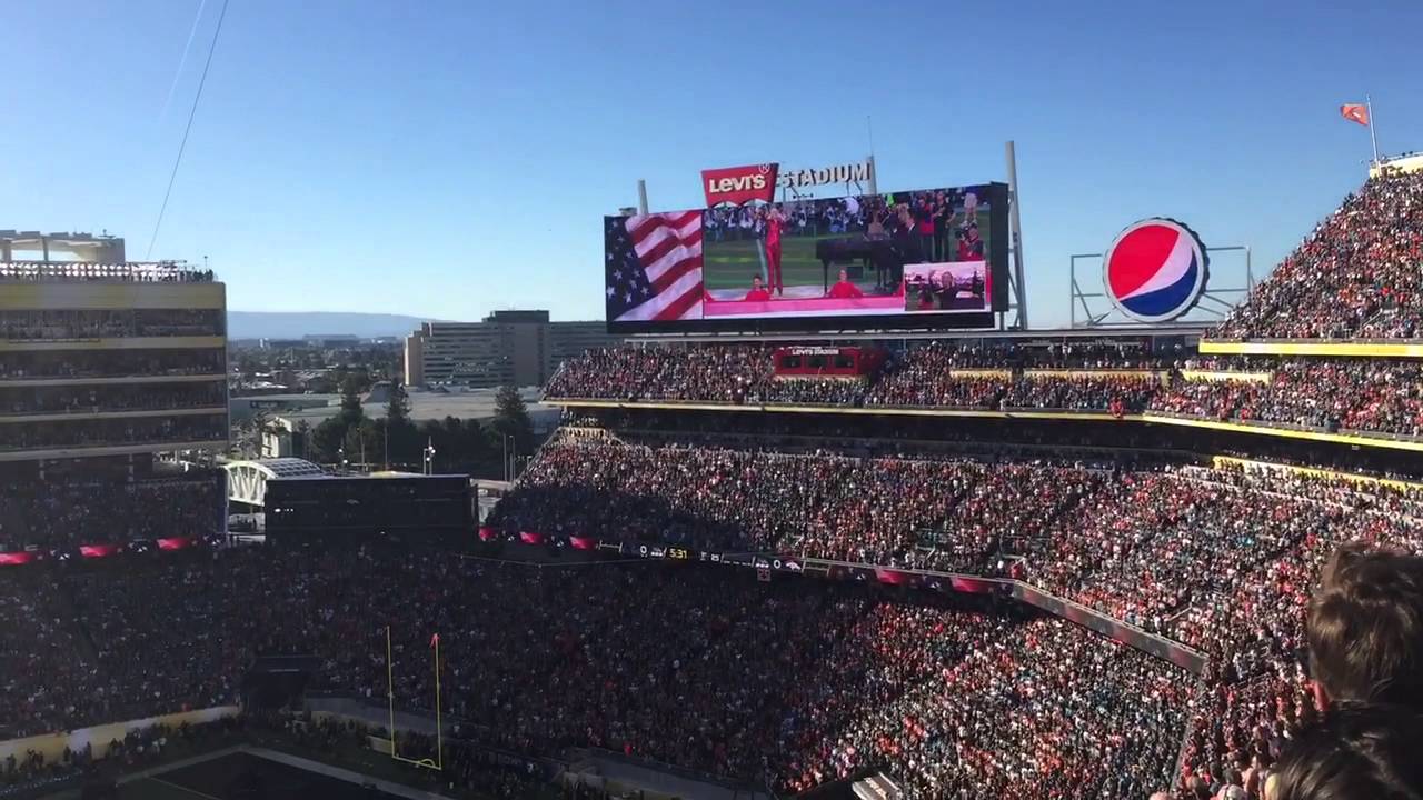 Lady Gaga National Anthem Super Bowl 50