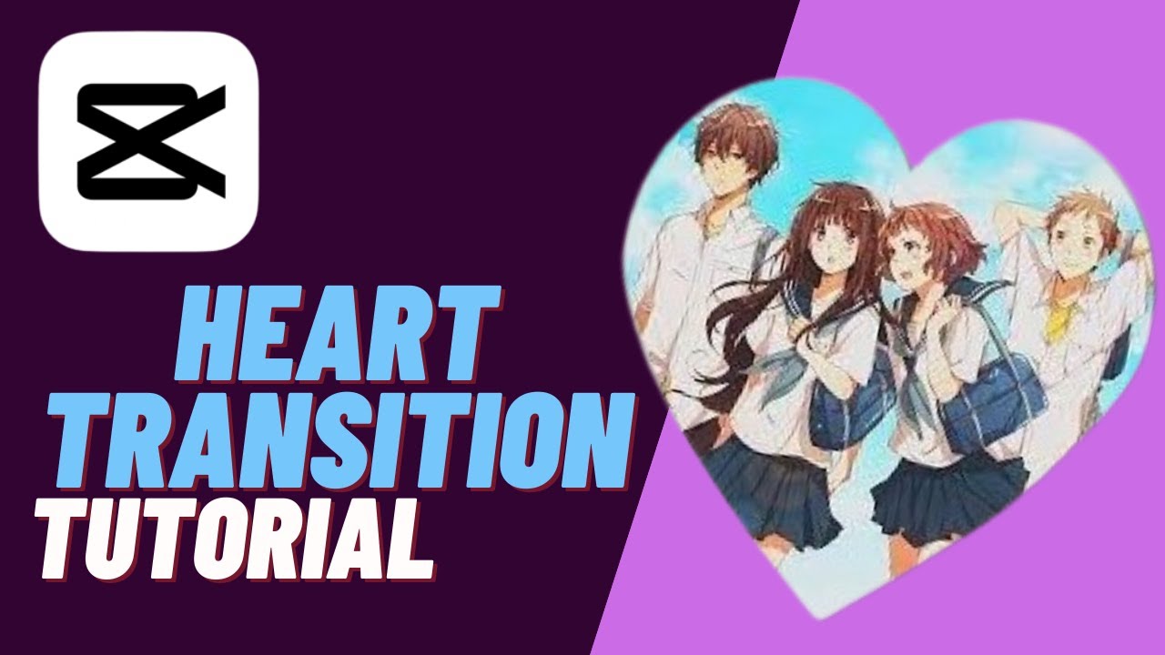 Capcut PC: Cool Heart Transition Edit 2023  - Simple Tutorial (Desktop Tutorial)