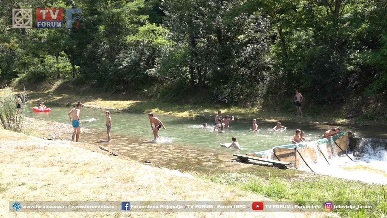 Sezona kupanja u Prijepolju - u se i u svoje kljuse i na sopstveni rizik