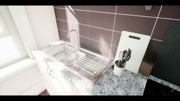 2 Bed flat in UnReal Engine 4 - Interactive Archviz in 4K