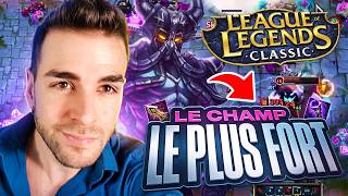 🔥OMG LE RETOUR DU MEILLEUR CHAMPION DE LOL CLASSIC ! (Sou...