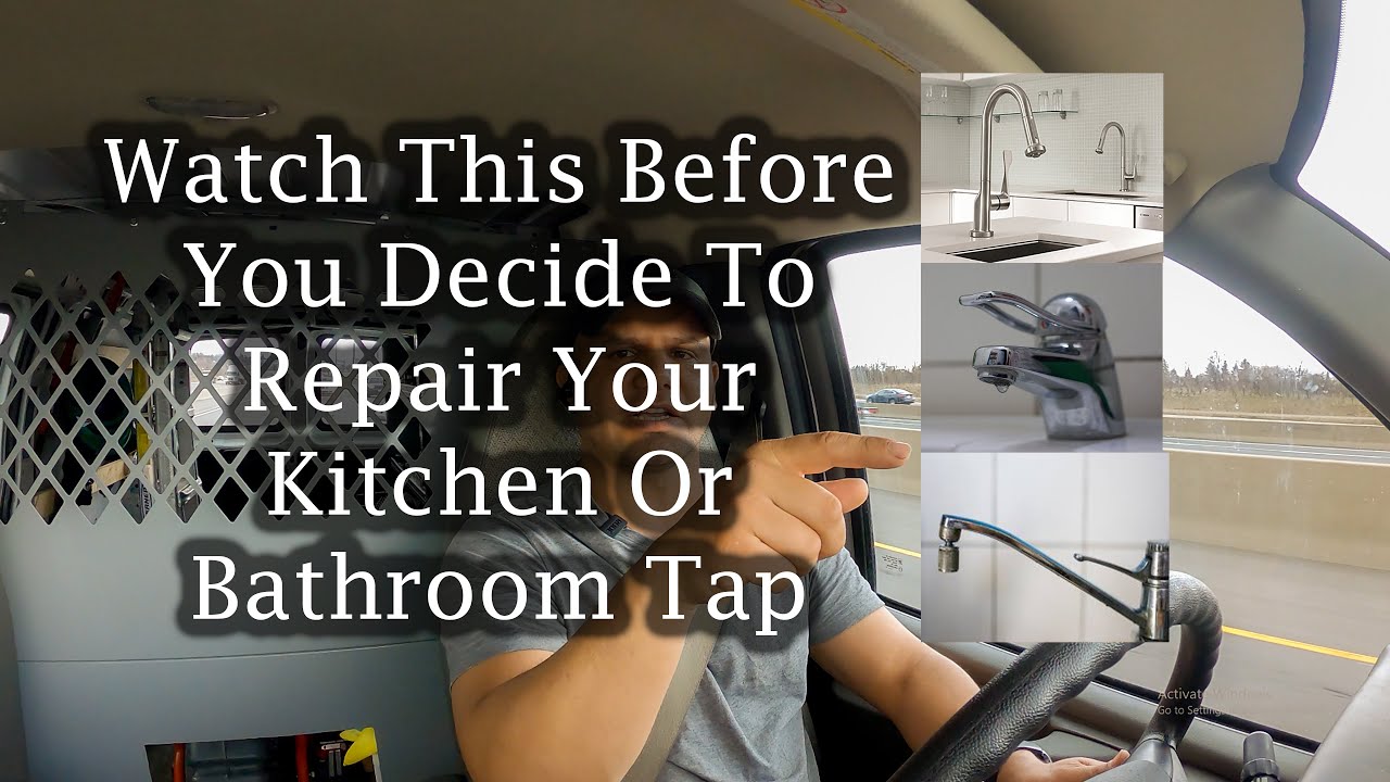 Repair Or Replace | Kitchen and Bathroom Faucet - YouTube