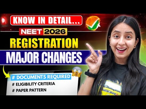🚨big Changes In Neet 2026 Registration | Information Bulletin In Detail #neet #neet2026 #update