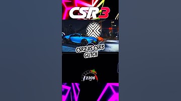 CSR3 GLITCH VS CSR2 GLITCH! #csr2 #csrracing2 #csr3