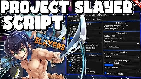 [Update 1.5] Project Slayers Hack Script | Mugen Train, Dungeon Farm, Auto Farm, Inf Points/Spins!